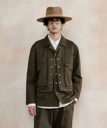 MEN IN JUNGLE（マンインジャングル）の「FR コントラストベスト - オリーブ（ベスト）」