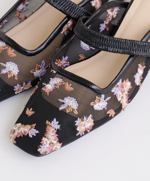 mystic（ミスティック）の「フラワーチュールミュール（その他シューズ・レディース・ホワイト/ブラック・36/37/38）」の10枚目の写真