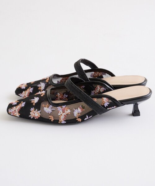 mystic（ミスティック）の「フラワーチュールミュール（その他シューズ・レディース・ホワイト/ブラック・36/37/38）」の12枚目の写真