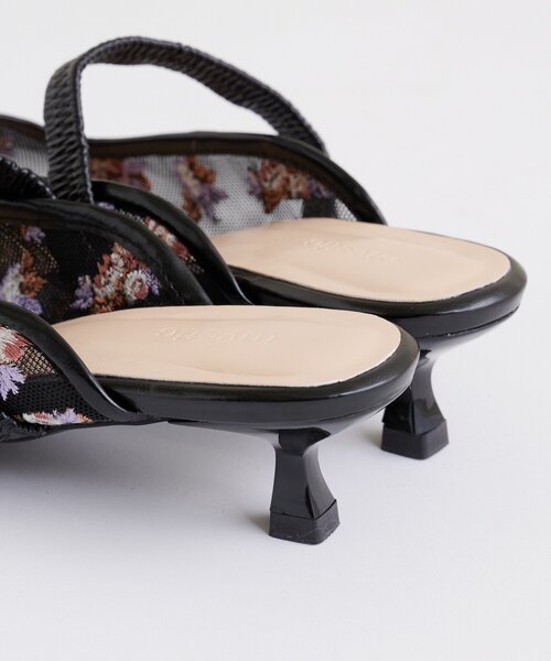 mystic（ミスティック）の「フラワーチュールミュール（その他シューズ・レディース・ホワイト/ブラック・36/37/38）」の13枚目の写真