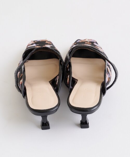 mystic（ミスティック）の「フラワーチュールミュール（その他シューズ・レディース・ホワイト/ブラック・36/37/38）」の16枚目の写真