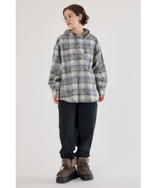 RODEO CROWNS WIDE BOWL（ロデオクラウンズワイドボウル）の「カーゴJOGパンツ（カーゴパンツ・レディース・ベージュ/ブラック/スモークピンク/カーキ・SMALL/MEDIUM）」の9枚目の写真