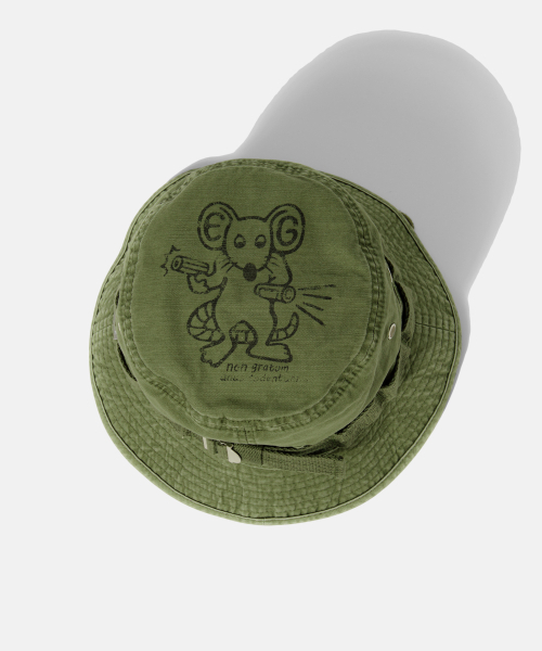 ESPIONAGE（エスピオナジ）の「Jungle Boonie Hat Olive (Tunnel Rats)（ハット・レディース・その他・ONE SIZE）」の2枚目の写真