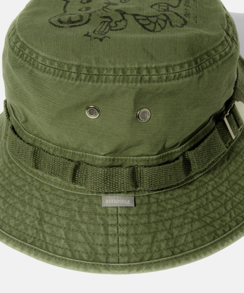 ESPIONAGE（エスピオナジ）の「Jungle Boonie Hat Olive (Tunnel Rats)（ハット・レディース・その他・ONE SIZE）」の4枚目の写真
