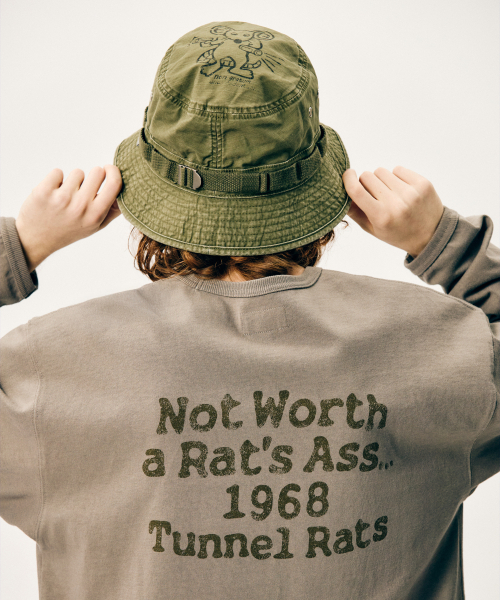 ESPIONAGE（エスピオナジ）の「Jungle Boonie Hat Olive (Tunnel Rats)（ハット・レディース・その他・ONE SIZE）」の10枚目の写真
