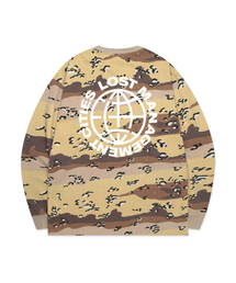 OG COMBO LONG SLV TEE desert camo