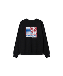 MENASOO（ミナス）の「Menasoo Hearttrack Sweatshirt_Black（スウェット）」