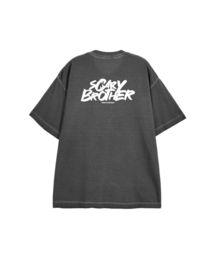 [APSTUDIOXSCARYBROTHER SERIES 2]ピグメントルーズフィット半袖Tシャツ_チャコール