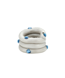 NFF（エヌエフエフ）の「heart frizzly incense holder-silver（インテリア雑貨）」