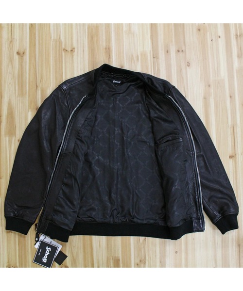 schott(ショット)の「BOWERY JACKET(ライダースジャケット・メンズ・ブラック・XL/L/M)」の7枚目の写真
