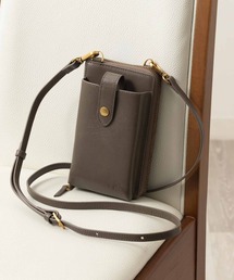 emonique（エモニーク）の「【BELLIES YORK/ベリーズヨーク】牛革 スマートフォンショルダー リアルレザー 本革（ショルダーバッグ）」