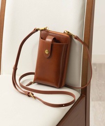 emonique（エモニーク）の「【BELLIES YORK/ベリーズヨーク】牛革 スマートフォンショルダー リアルレザー 本革（ショルダーバッグ）」