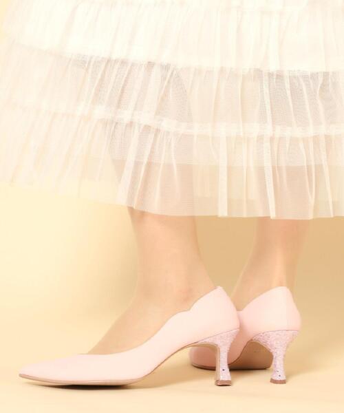 ESPERANZA（エスペランサ）の「ハートカットパンプス（パンプス・レディース・ベージュ系8/ピンク系/ブラック系8・24.5cm/24.0cm/23.5cm/23.0cm/22.5cm）」の14枚目の写真