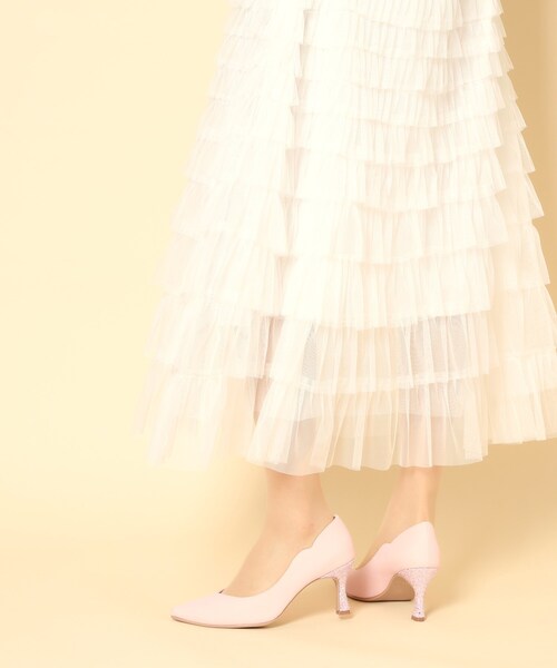 ESPERANZA（エスペランサ）の「ハートカットパンプス（パンプス・レディース・ベージュ系8/ピンク系/ブラック系8・24.5cm/24.0cm/23.5cm/23.0cm/22.5cm）」の15枚目の写真