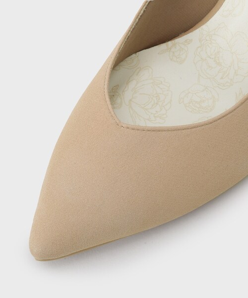 ESPERANZA（エスペランサ）の「ハートカットパンプス（パンプス・レディース・ベージュ系8/ピンク系/ブラック系8・24.5cm/24.0cm/23.5cm/23.0cm/22.5cm）」の6枚目の写真