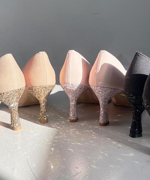 ESPERANZA（エスペランサ）の「ハートカットパンプス（パンプス・レディース・ベージュ系8/ピンク系/ブラック系8・24.5cm/24.0cm/23.5cm/23.0cm/22.5cm）」の12枚目の写真