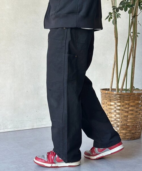 CPCM（シーピーシーエム）の「ダブルニーカーブペインターパンツ（その他パンツ・メンズ・カーキ/ブラック/ベージュ・MEDIUM/LARGE）」の7枚目の写真