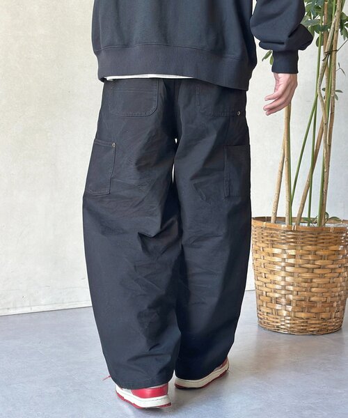 CPCM（シーピーシーエム）の「ダブルニーカーブペインターパンツ（その他パンツ・メンズ・カーキ/ブラック/ベージュ・MEDIUM/LARGE）」の8枚目の写真