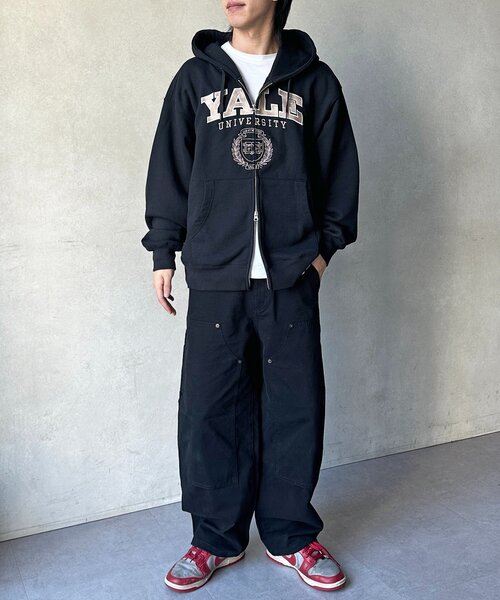 CPCM（シーピーシーエム）の「ダブルニーカーブペインターパンツ（その他パンツ・メンズ・カーキ/ブラック/ベージュ・MEDIUM/LARGE）」の10枚目の写真