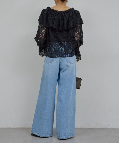 タグ付き♡オフショルレースブラウス オフショルレースブラウス（シャツ/ブラウス）｜GALLARDAGALANTE（ガ