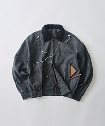 ANALOG MOOD（アナログムード）の「ヴィンテージリベットブルゾンワークジャケット（ブラック）（MA-1）」