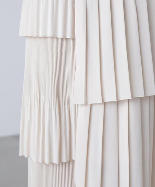 FREE'S MART(フリーズマート)の「◇ランダムプリーツティアードスカート(スカート・レディース・ブラック/ホワイト/ブルー・SMALL/MEDIUM)」の14枚目の写真