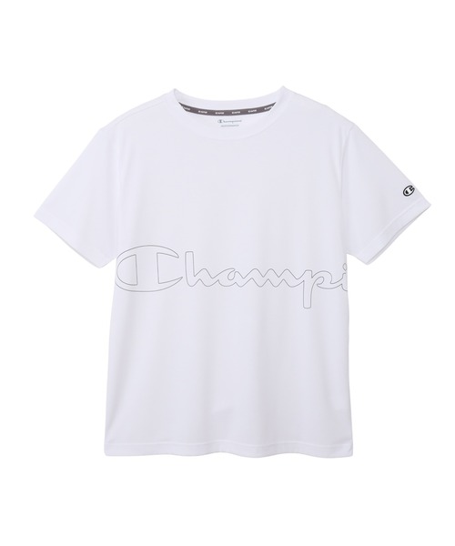 Champion(チャンピオン)の「【Champion/チャンピオン】メンズ スポーツ ショートスリーブTシャツ(Tシャツ/カットソー・メンズ・ブラック/ホワイト/グリーン系その他6/ネイビー系9/ヘザーチャコール・X-LARGE/LARGE/MEDIUM)」の1枚目の写真