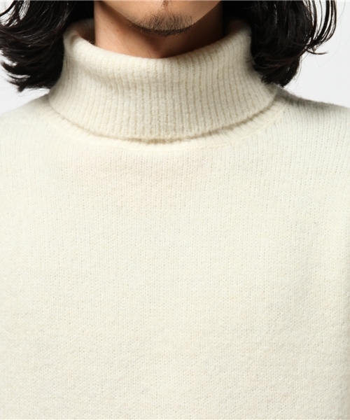 CIAOPANIC TYPY（チャオパニックティピー）の「ダイナホットストレッチタートルニット（ニット/セーター・メンズ・ネイビー/ブラック/ホワイト・MEDIUM/LARGE/SMALL）」の9枚目の写真