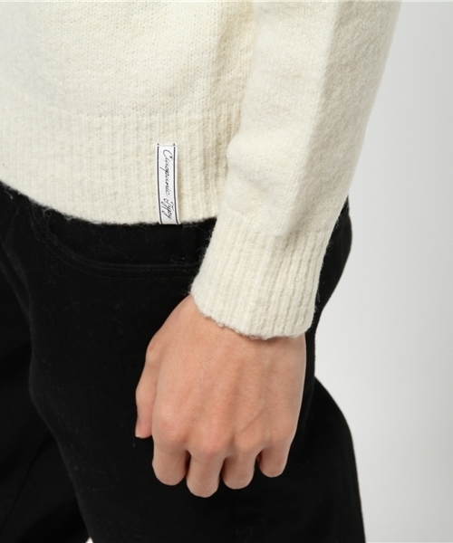CIAOPANIC TYPY（チャオパニックティピー）の「ダイナホットストレッチタートルニット（ニット/セーター・メンズ・ネイビー/ブラック/ホワイト・MEDIUM/LARGE/SMALL）」の4枚目の写真