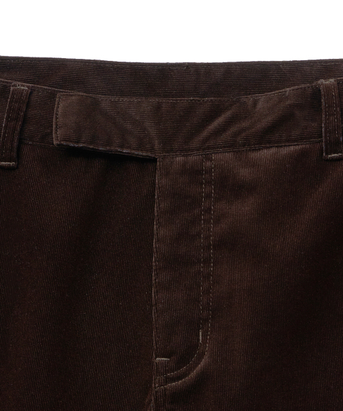 NOIRER(ノイア)の「ベルベットコーデュロイメカニックパンツ(ディープブラウン)(スラックス・メンズ・その他・48/50/52)」の9枚目の写真