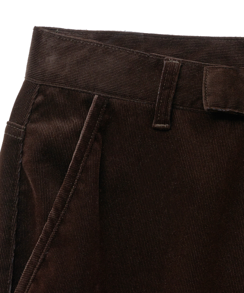 NOIRER(ノイア)の「ベルベットコーデュロイメカニックパンツ(ディープブラウン)(スラックス・メンズ・その他・48/50/52)」の10枚目の写真