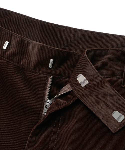 NOIRER(ノイア)の「ベルベットコーデュロイメカニックパンツ(ディープブラウン)(スラックス・メンズ・その他・48/50/52)」の11枚目の写真