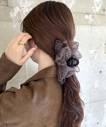 LOWRYS FARM | ヒョウガラシフォンバンス　640812(バレッタ/ヘアクリップ)