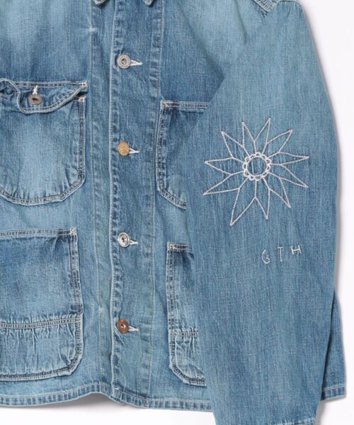GO TO HOLLYWOOD(ゴートゥーハリウッド)の「Work Denim Coverall(カバーオール・レディース・ブルー/ライトブルー・L/M)」の10枚目の写真