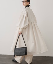 Libra Cue | MA-1ドレスコート(ノーカラーコート)