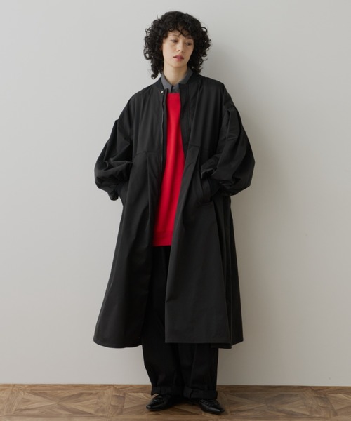 MA-1ドレスコート（ノーカラーコート）｜Libra Cue（リブラ キュー）の