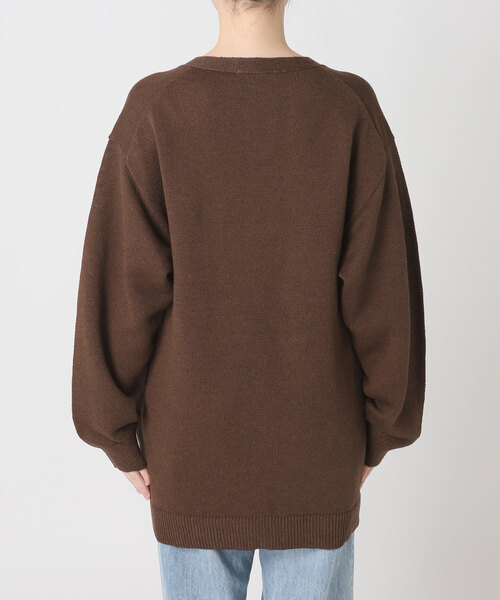 plage(プラージュ)の「organic linen 混 カーディガン(カーディガン/ボレロ・レディース・アイボリー/ブラウン・FREE)」の15枚目の写真