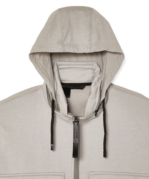 N.HOOLYWOOD COMPILE（N.ハリウッド コンパイル）の「HOODIE JACKET（ブルゾン・メンズ・ベージュ/ブラック・40/38/36）」の9枚目の写真