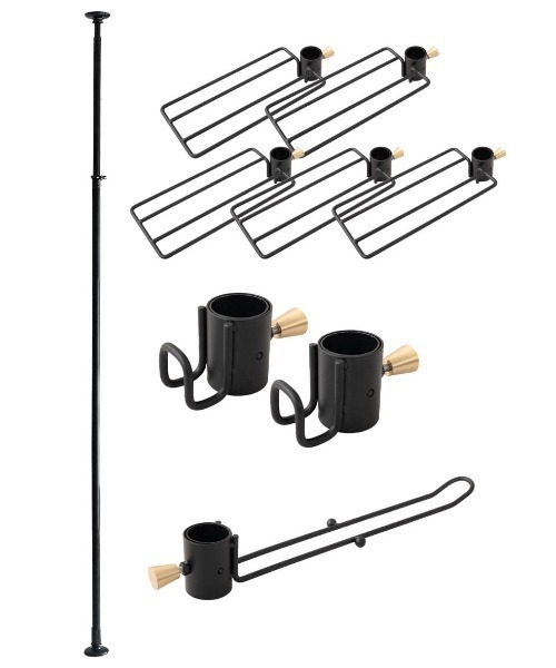 東京家具(トウキョウカグ)の「【NOIR】 突っ張り収納(収納グッズ・レディース・ブラック/ブラック系その他・FREE)」の22枚目の写真