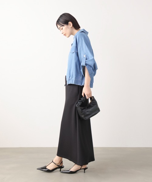 Bou Jeloud（ブージュルード）の「ダンボールカーデプルセットアップ（つなぎ/オールインワン・レディース・ブラック/オフホワイト・FREE）」の18枚目の写真