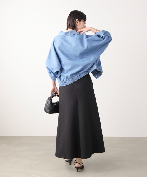 Bou Jeloud（ブージュルード）の「ダンボールカーデプルセットアップ（つなぎ/オールインワン・レディース・ブラック/オフホワイト・FREE）」の20枚目の写真