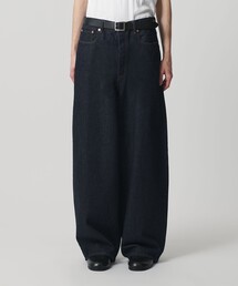 MONKEY TIME | デニム シンチ バックル スーパー バギー パンツ(デニムパンツ)