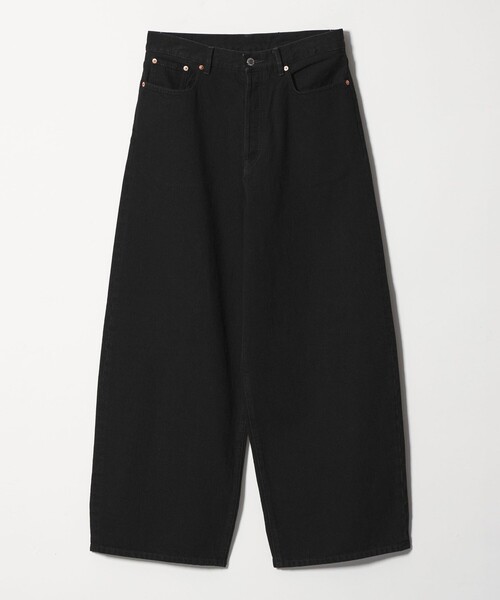 MONKEY TIME(モンキータイム)の「デニム シンチ バックル スーパー バギー パンツ(デニムパンツ・メンズ・ブラック/ネイビー・S/L/M)」の9枚目の写真