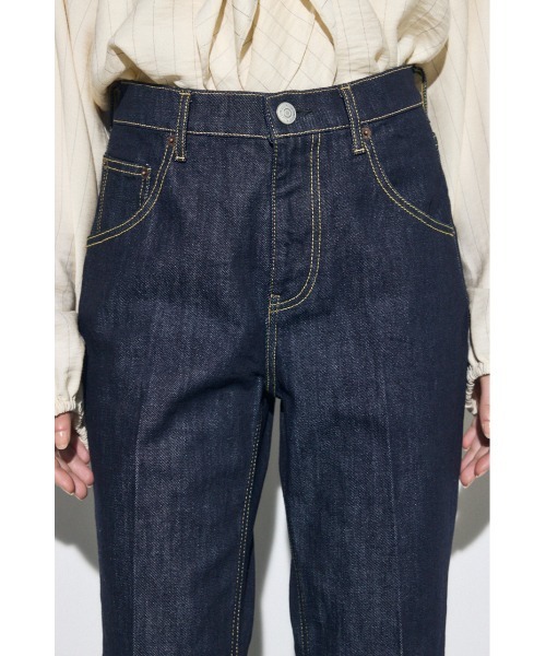 AZUL by moussy（アズールバイマウジー）の「【サイズ,身長別画像あり】AZUL DENIM センタープレスフレアデニム ショート丈（デニムパンツ・レディース・ブルー/ワンウォッシュ・24inch/25inch/26inch/27inch）」の20枚目の写真
