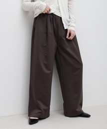 select MOCA | ウエストギャザーリラックスワイドロングパンツ(その他パンツ)
