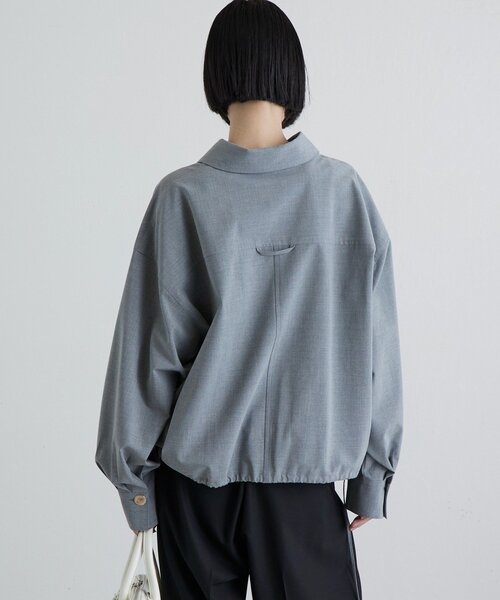 Lui's(ルイス)の「袖バルーンシャツ(シャツ/ブラウス・レディース・グレー/ベージュ/チャコールグレー・FREE)」の16枚目の写真