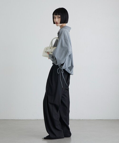 Lui's(ルイス)の「袖バルーンシャツ(シャツ/ブラウス・レディース・グレー/ベージュ/チャコールグレー・FREE)」の21枚目の写真