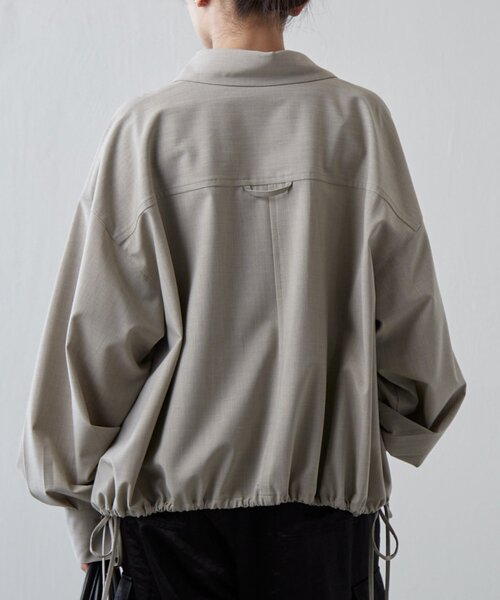 Lui's(ルイス)の「袖バルーンシャツ(シャツ/ブラウス・レディース・グレー/ベージュ/チャコールグレー・FREE)」の15枚目の写真