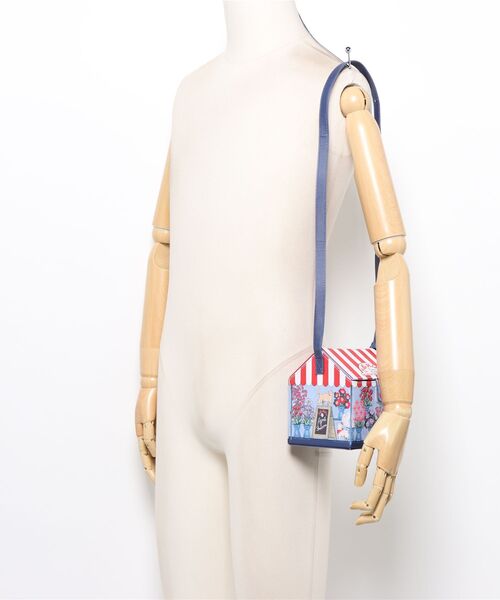 Cath Kidston（キャスキッドソン）の「クロスボディバッグ Flower Market（ショルダーバッグ・レディース・ブルー・FREE）」の6枚目の写真