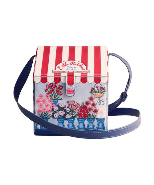 Cath Kidston（キャスキッドソン）の「クロスボディバッグ Flower Market（ショルダーバッグ・レディース・ブルー・FREE）」の2枚目の写真
